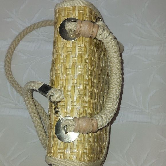 VTG Giulietta Rattan woven bag - Picture 7 of 15